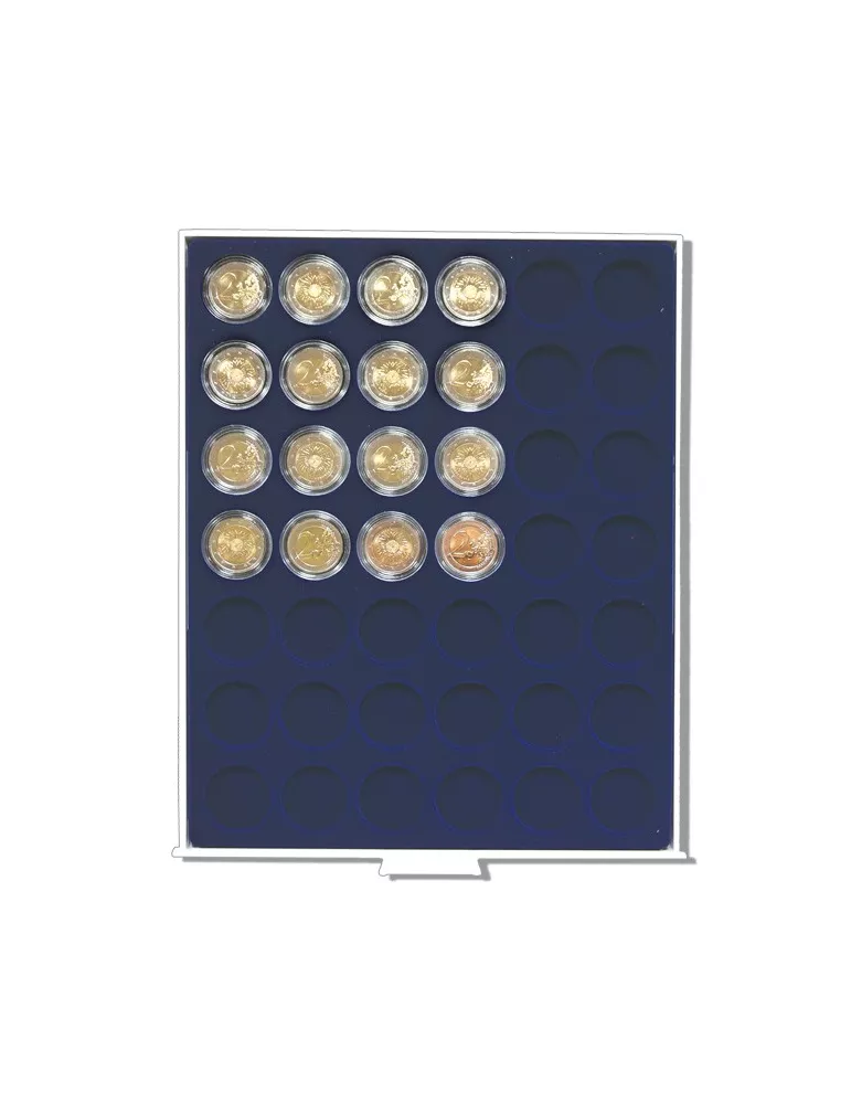 MEDAILLIER : 42 CASES RONDES (SPECIAL 2 EURO)