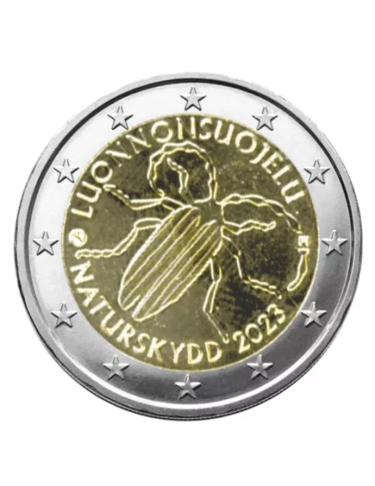 2 EURO COMMEMORATIVE 2023 : FINLANDE (Protection de la nature)