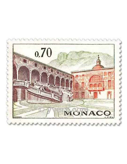 n° 537A/550A - Timbre Monaco Poste