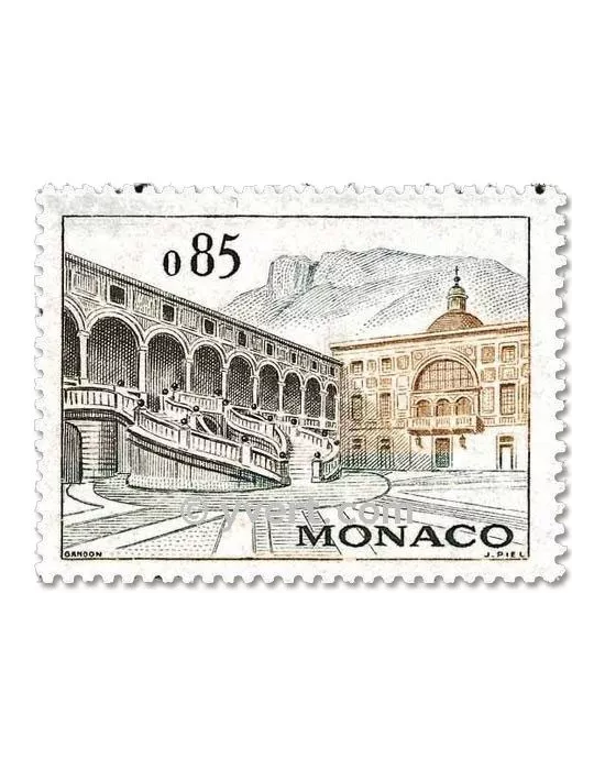 n° 537A/550A - Timbre Monaco Poste