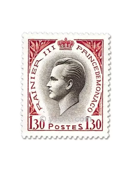 n° 537A/550A - Timbre Monaco Poste