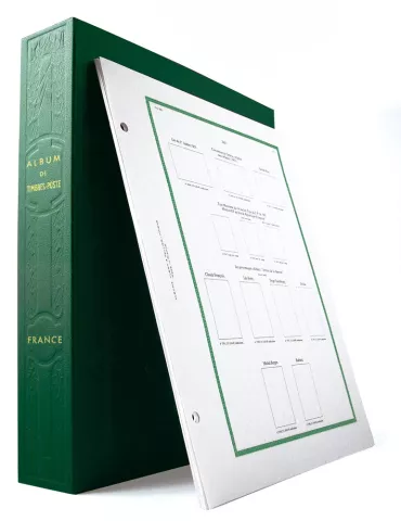 FUTURA FO : la reliure - Album à vis pour timbres