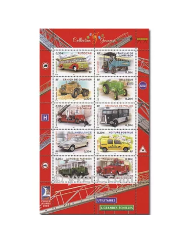 n° 63 - Timbre France Bloc et feuillets