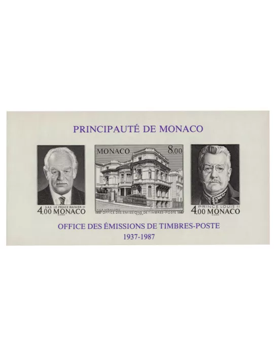 n° 39a - Timbre Monaco Bloc et feuillets