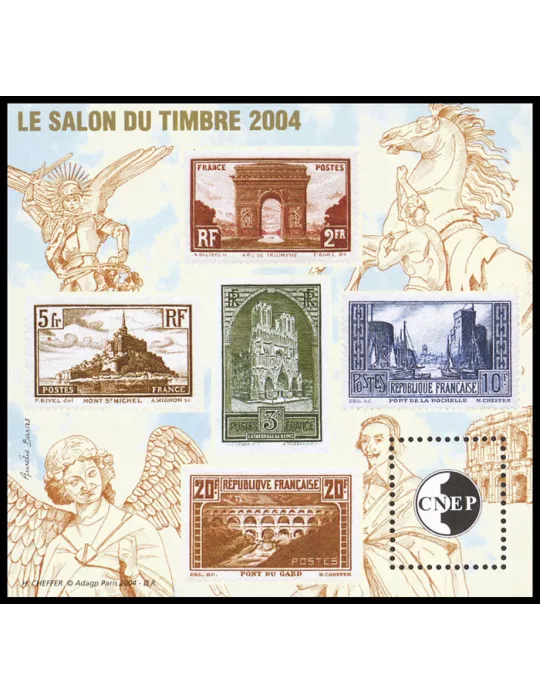 n° 41b - Timbre France CNEP (Epreuve de luxe)