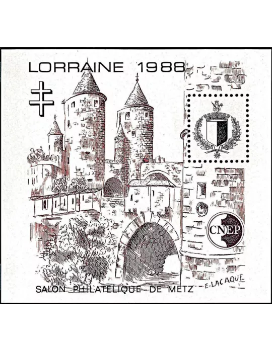 n° 9b - Timbre France CNEP (Epreuve de luxe)