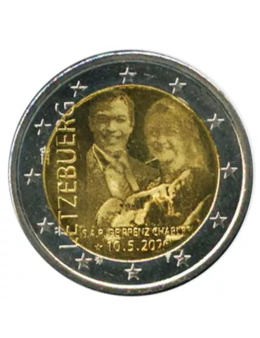 2 EURO COMMEMORATIVE 2020 : LUXEMBOURG (Naissance du Prince Charles-Version hologramme)