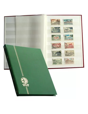 PERFECTA : Classeur fixe pour timbres (Petit modèle-Pages Blanches-32p.)