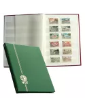 PERFECTA : Classeur fixe pour timbres (Petit modèle-Pages Blanches-32p.)
