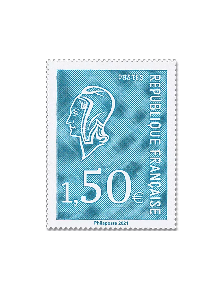 n° 1529 - Timbre France Carnets Divers (50 ans de la Marianne de Becquet)