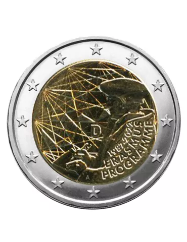 2 EURO COMMEMORATIVE 2022 : ALLEMAGNE (35 Ans du Programme Erasmus)