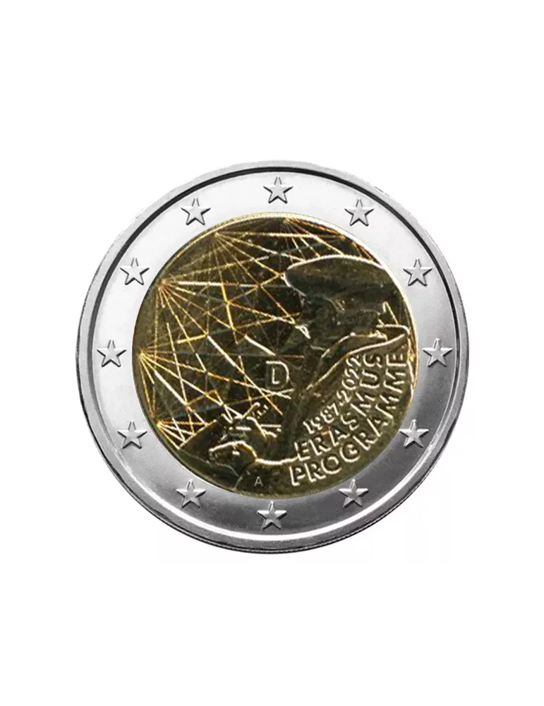 2 EURO COMMEMORATIVE 2022 : ALLEMAGNE (35 Ans du Programme Erasmus)