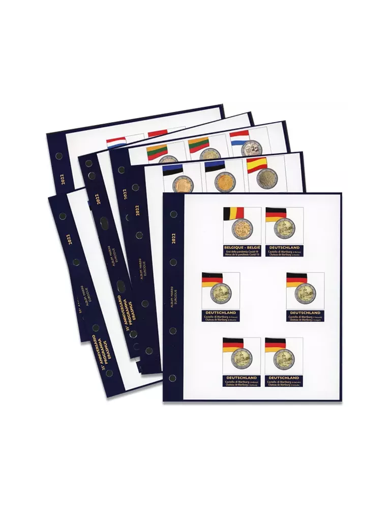 Recharges 2 EUROS commémoratifs 2023 - MARINI®