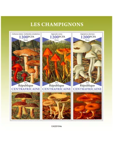 n° 8799/8801 - Timbre CENTRAFRIQUE Poste