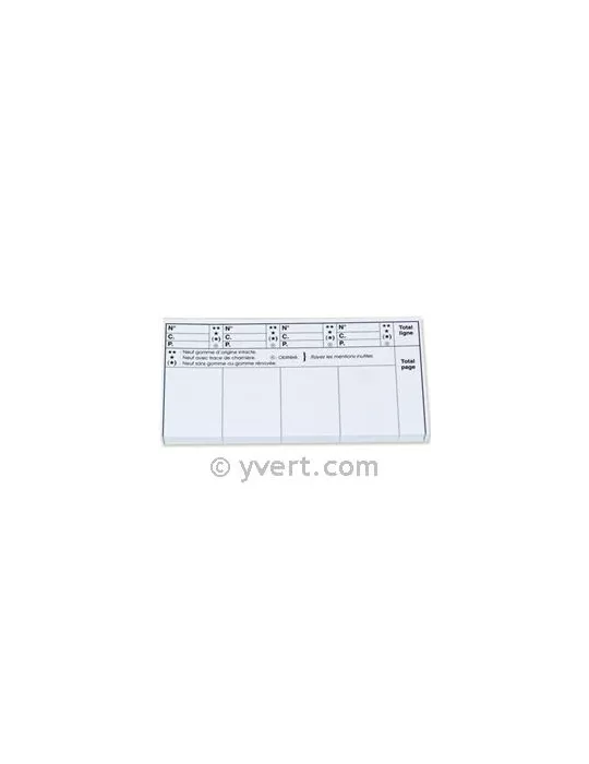 RECHARGE CARNET A CHOIX (x100)