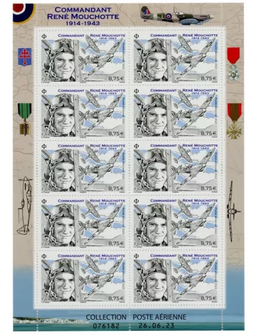 n° F95a - Timbre FRANCE Poste aérienne