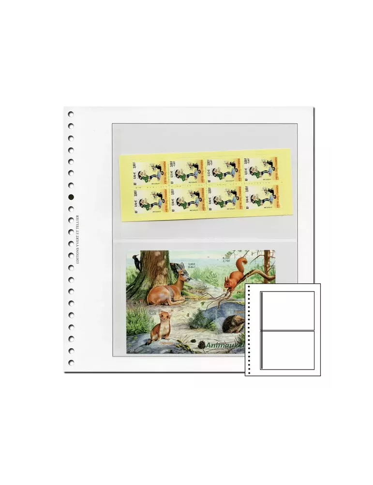 Recharges Recto-Verso Duo-Supra : 2 poches