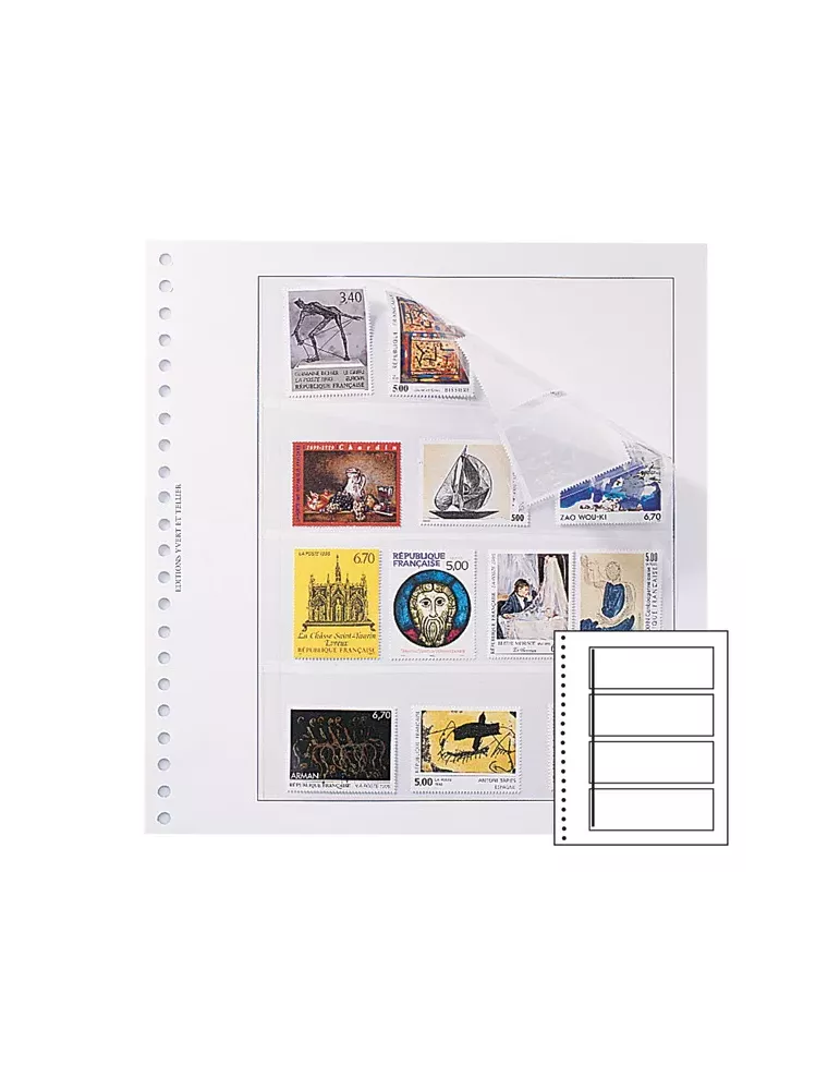 Recharges Recto-Verso Duo-Supra : 4 bandes