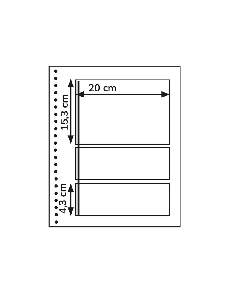Recharges Recto-Verso Duo-Supra : 1 poche + 2 bandes