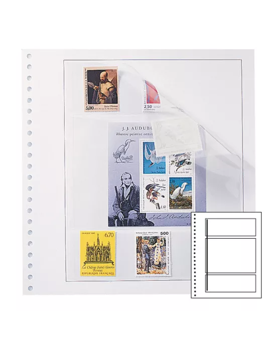 Recharges Recto-Verso Duo-Supra : 1 poche centrale + 2 bandes