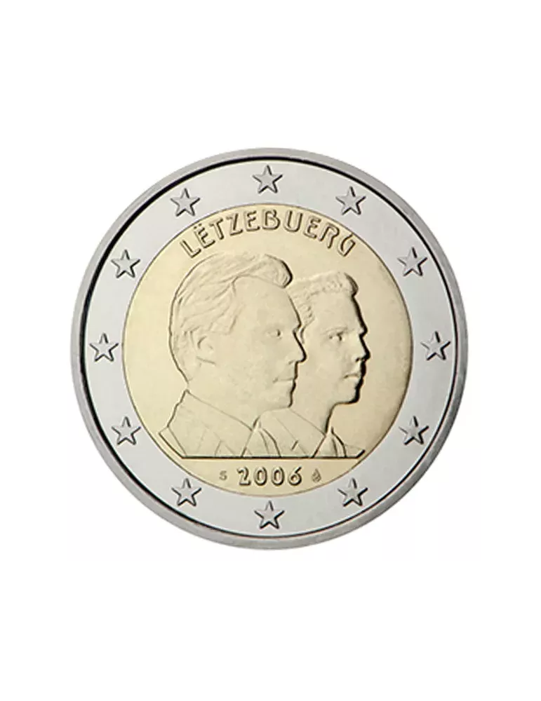 2 EURO COMMEMORATIVE 2006 : LUXEMBOURG (25e anniversaire du prince-héritier Guillaume)