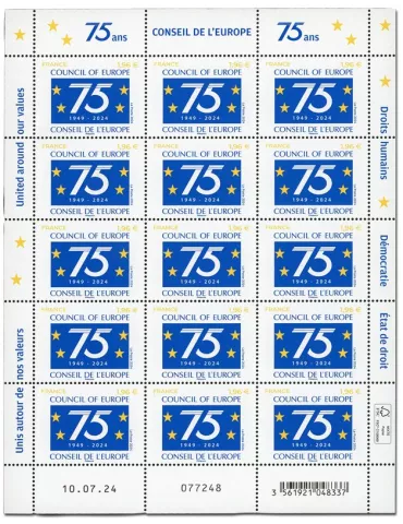 n° F8 - Timbre France Feuillets de France (Service n° 187)