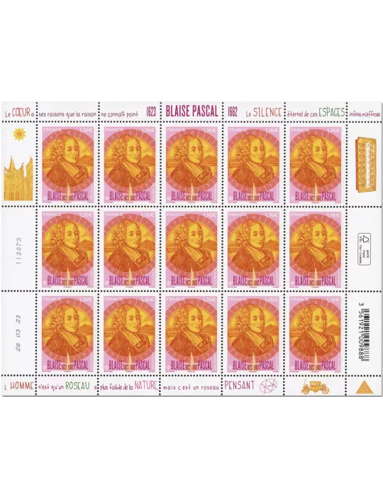 n° F103 - Timbre France Feuillets de France (n° 5695)