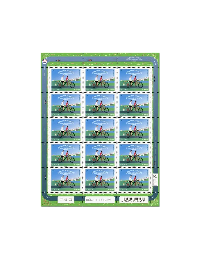 n° F109 - Timbre France Feuillets de France (n° 5704)