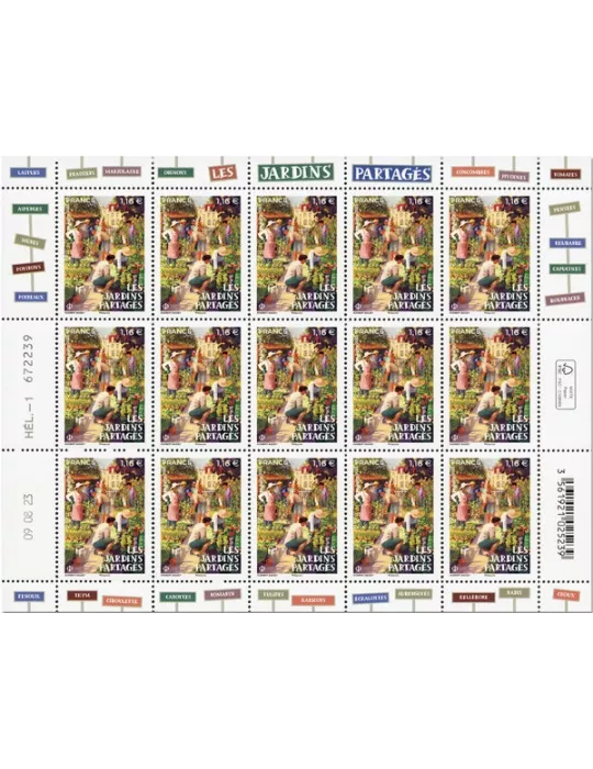 n° F115 - Timbre France Feuillets de France (n° 5710)