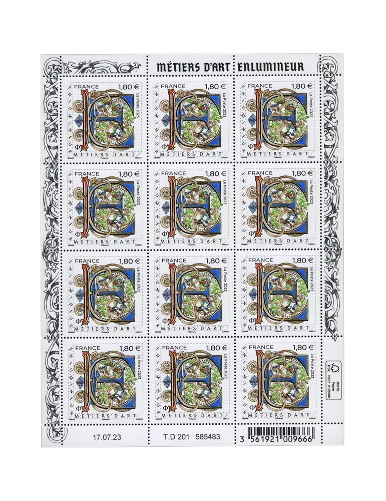 n° F116 - Timbre France Feuillets de France (n° 5711)