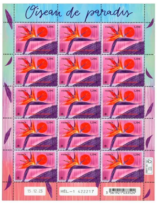 n° F125 - Timbre France Feuillets de France (n° 5750)