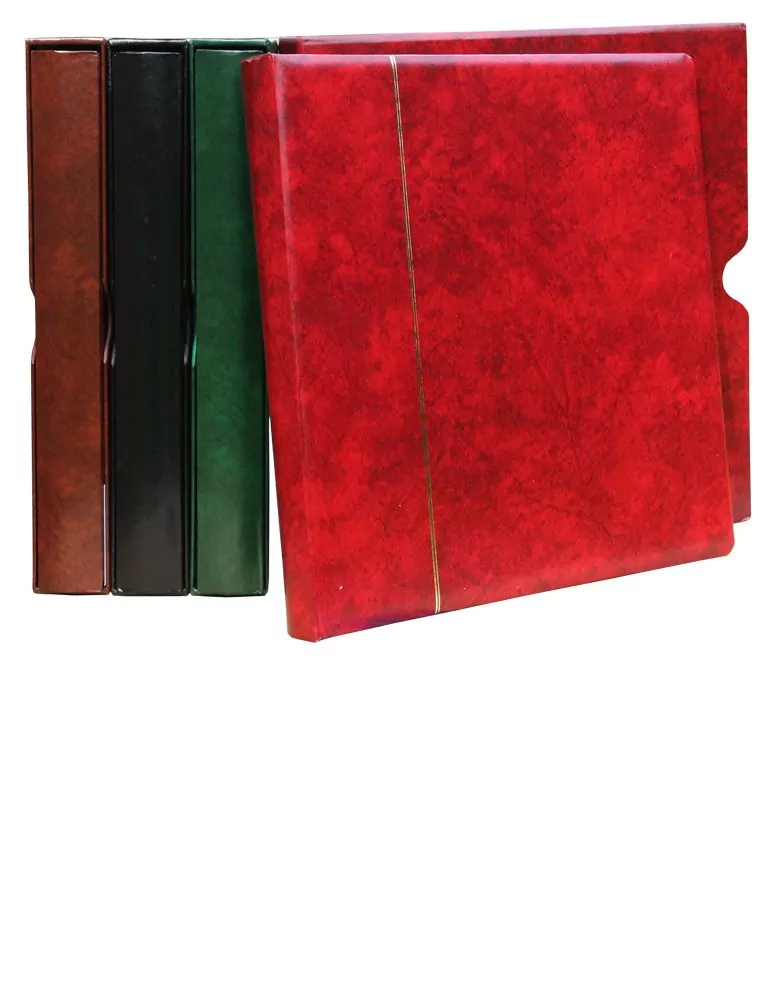 Album SUPRA LUXE : étui + reliure (Vert)