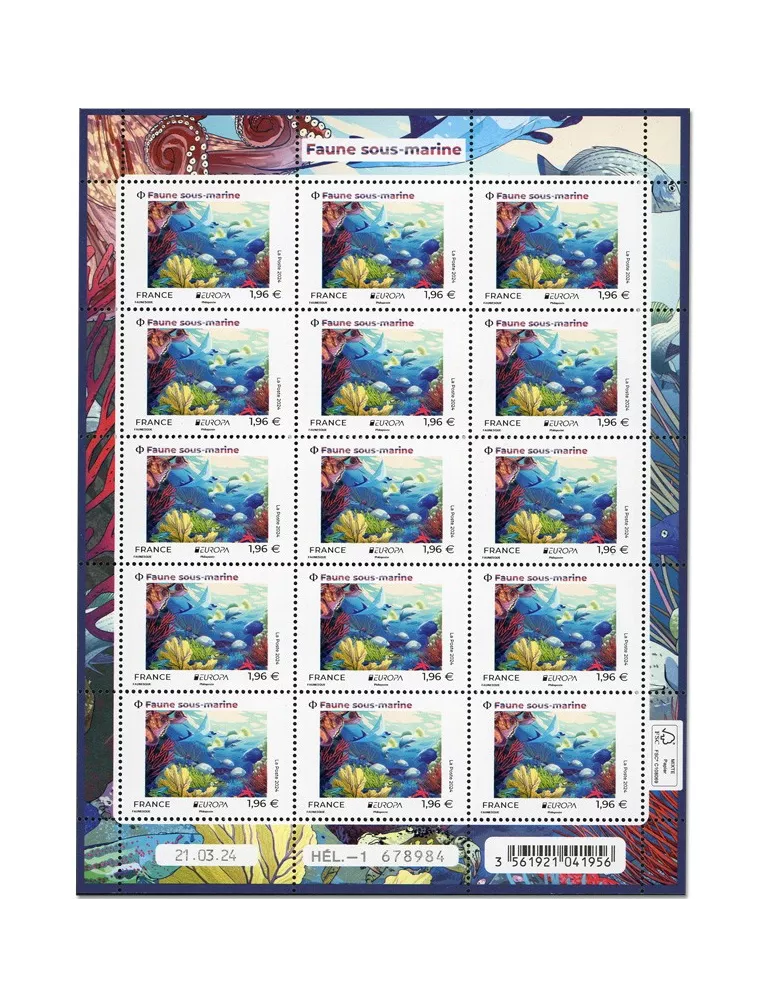 n° F138 - Timbre France Feuillets de France (n° 5774)