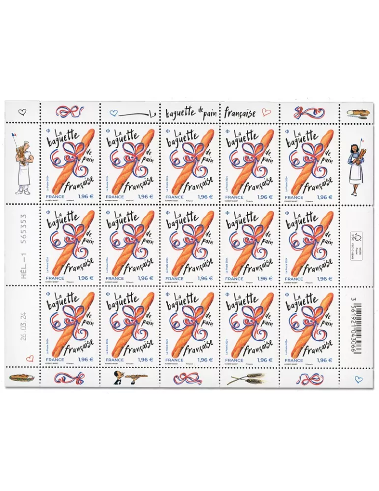 n° F140 - Timbre France Feuillets de France (n° 5776)