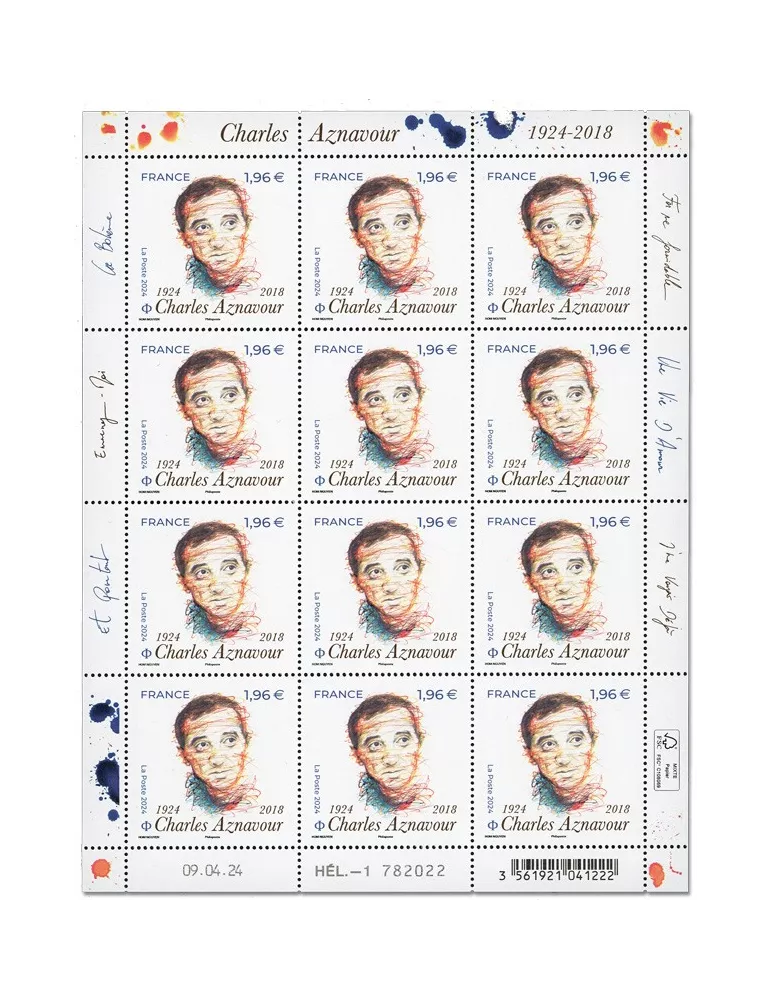 n° F141 - Timbre France Feuillets de France (n° 5777)