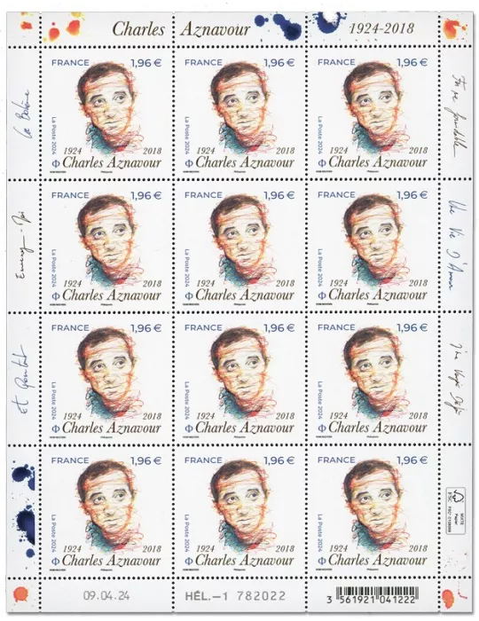 n° F141 - Timbre France Feuillets de France (n° 5777)