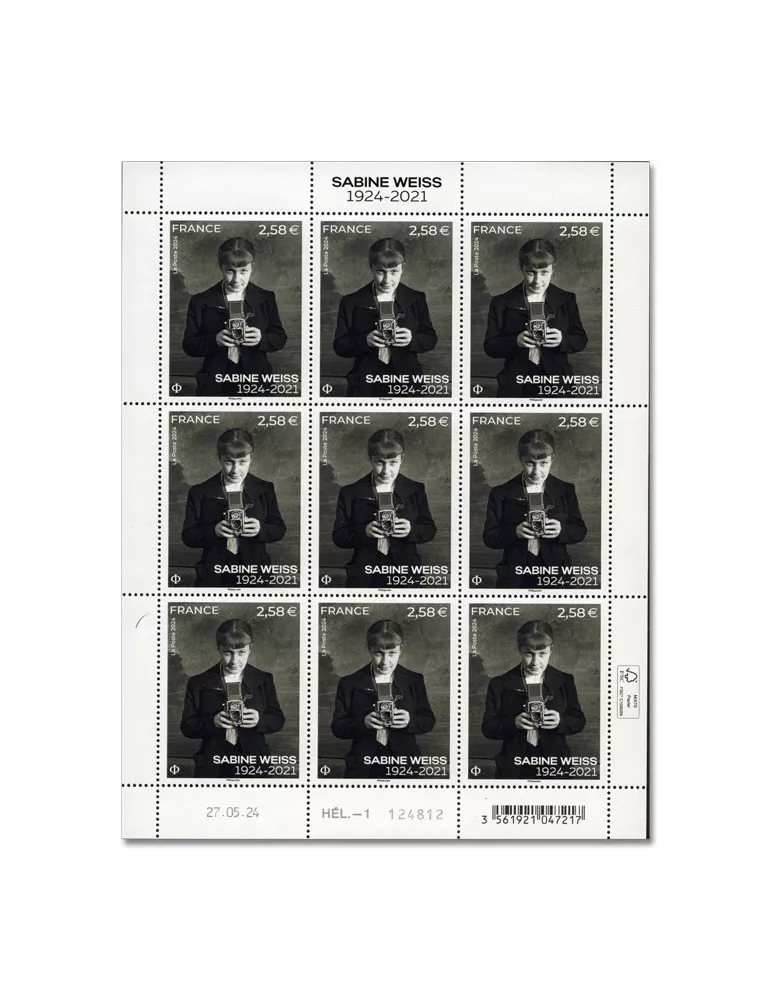 n° F153 - Timbre France Feuillets de France (n° 5801)