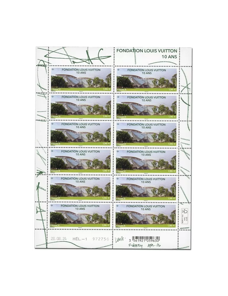 n° F161 - Timbre France Feuillets de France (n° 5817)