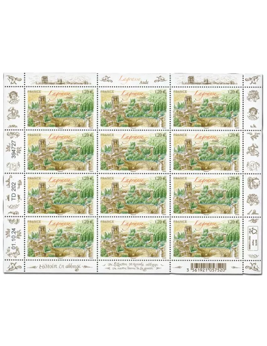 n° F164 - Timbre France Feuillets de France (n° 5820)