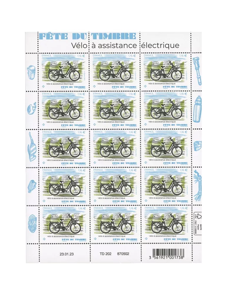 n° F90 - Timbre France Feuillets de France (n° 5658)