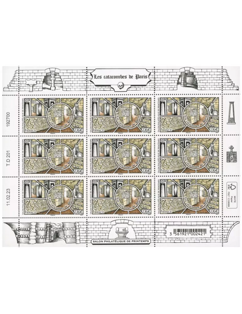 n° F92 - Timbre France Feuillets de France (n° 5661)