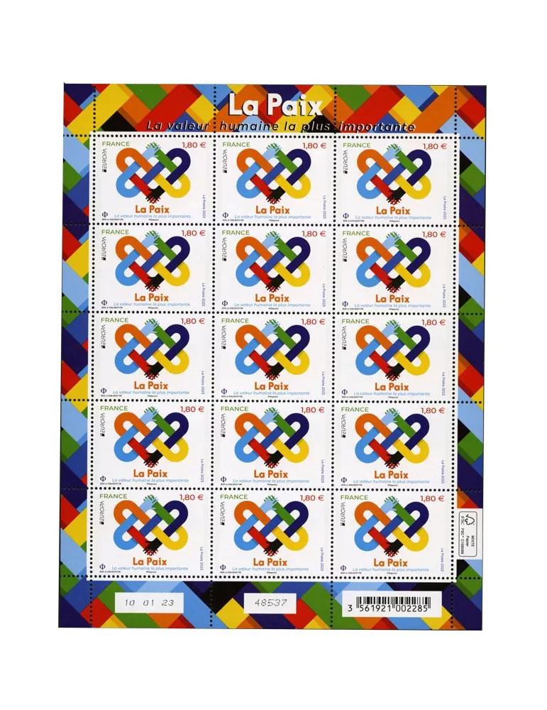 n° F97 - Timbre France Feuillets de France (n° 5675)