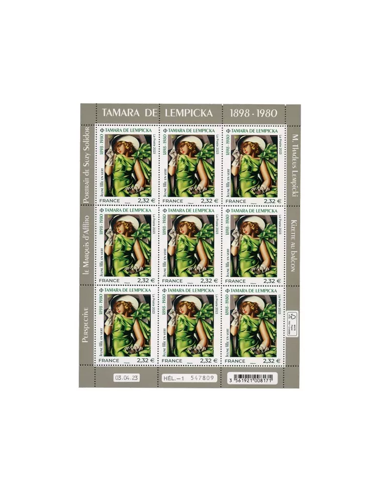 n° F98 - Timbre France Feuillets de France (n° 5680)