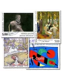 TABLEAUX : pochette de 100 timbres (Oblitérés)
