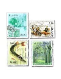 ALAND : pochette de 10 timbres (Oblitérés)