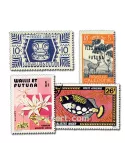 WALLIS & FUTUNA : pochette de 50 timbres (Oblitérés)