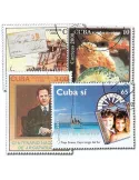 CUBA : pochette de 1000 timbres (Oblitérés)