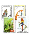 PERROQUETS : pochette de 50 timbres (Oblitérés)
