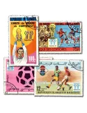 ARGENTINE : pochette de 500 timbres (Oblitérés)