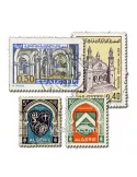 ALGERIE : pochette de 100 timbres (Oblitérés)